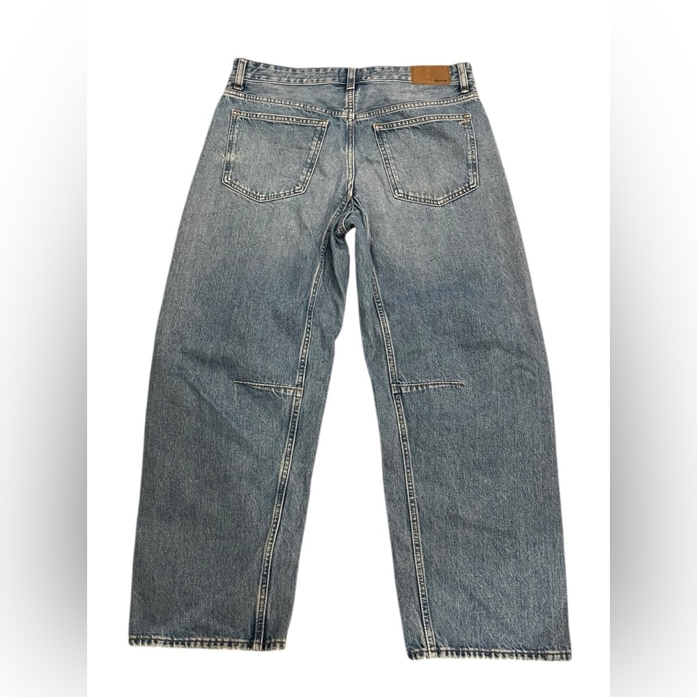 Madewell The Darted Barrel-Leg Jeans Size 28 - Picture 5 of 6